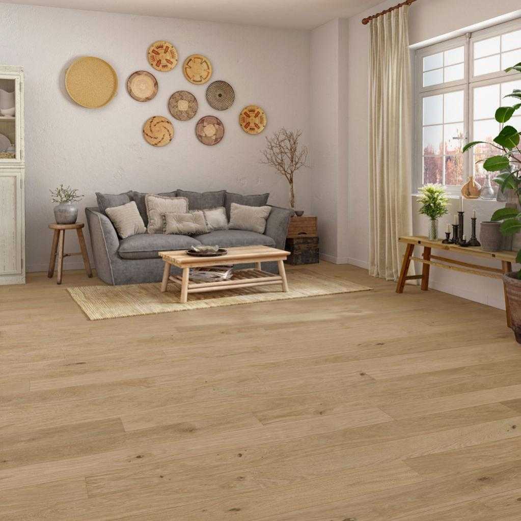 Parquet en pose droite 