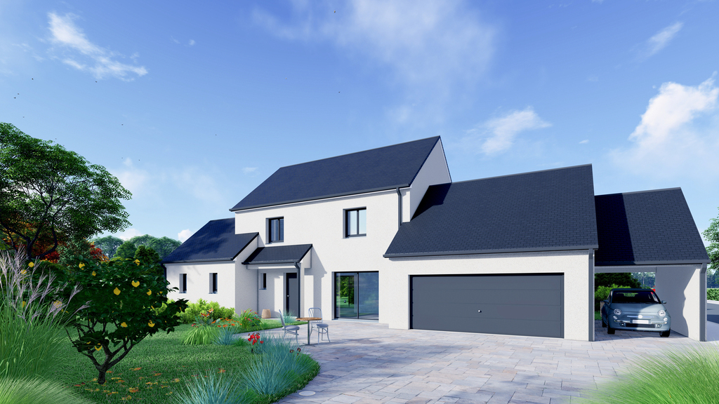 Offre de construction de maison neuve : la maison drouaise (144m²)