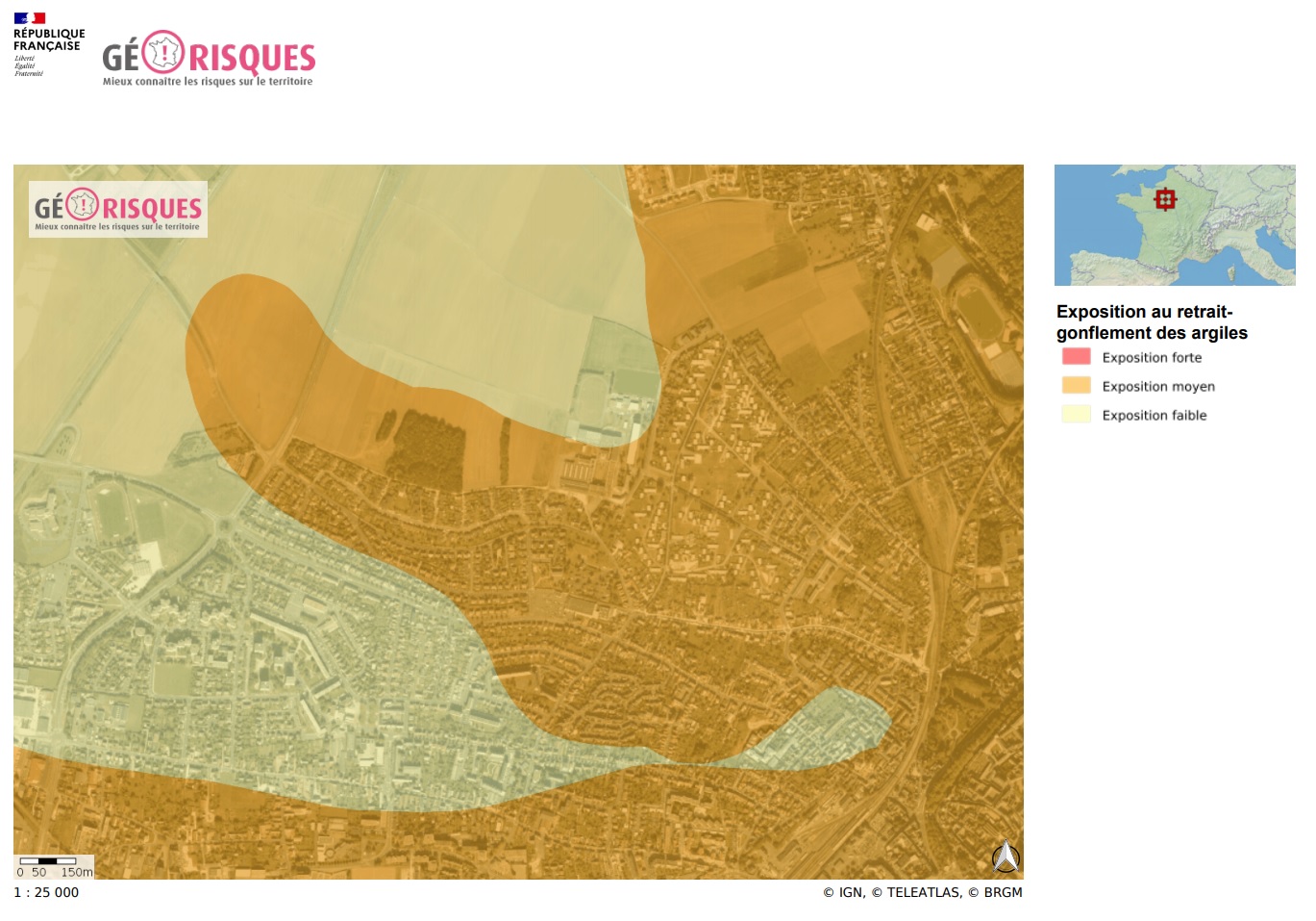 Topologie du sous-sol à Mainvilliers